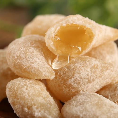 安徽特产老式传统羊角蜜糕点果子口酥蜜角糖饺子梅豆角月牙果零食