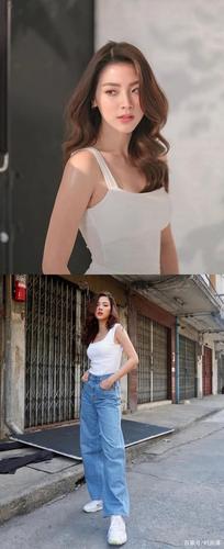 泰国女星"小水"为《花木兰》配音,红衣束发太飒,像极