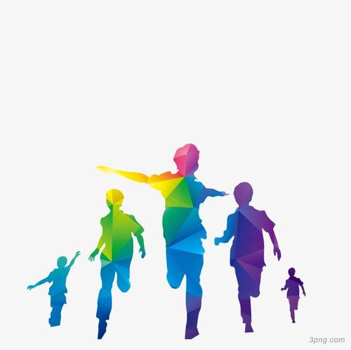 少年奔跑吧png素材透明免抠图片其他元素