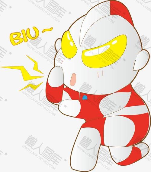 超人奥特曼卡通图片-可爱超人奥特曼表情包图片无水印