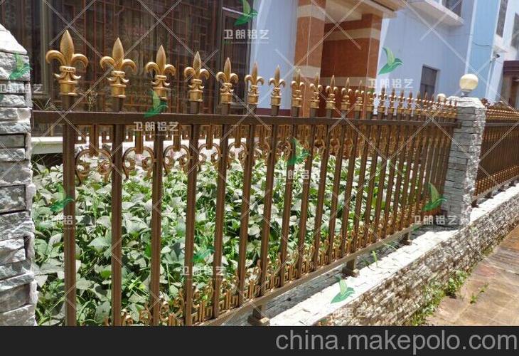 卫朗铝艺专业设计 供应 铝艺庭院围栏