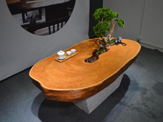 白山实木茶台价格,实木流水茶台