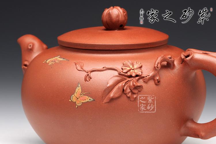 高档作品【春暖花开】|名家钱群兰作品_作品库_紫砂之家