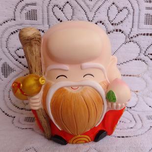 寿星19605-1寿星石膏模具乳胶 石膏像高16cm宽14cm 石膏娃娃卡通模具