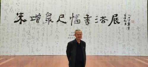 我的乡愁一半在无锡另一半在苏州朱增泉将军尺幅书法展侧记