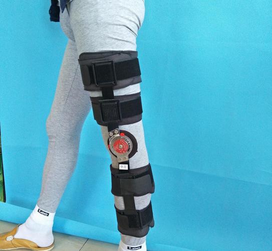 新款可调膝关节固定支具腿部支具膝关节限位固定支架