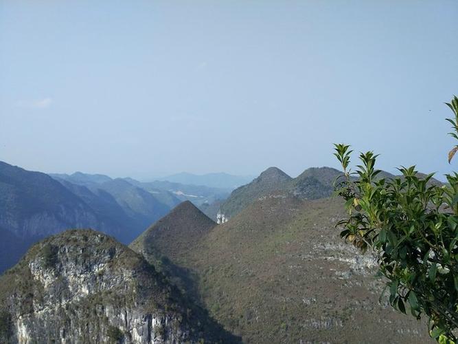 山腰景色
