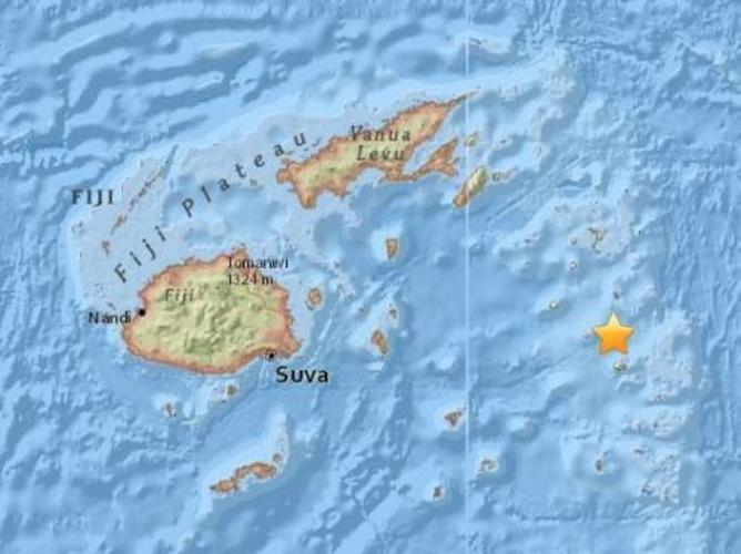 8.19斐济海域地震