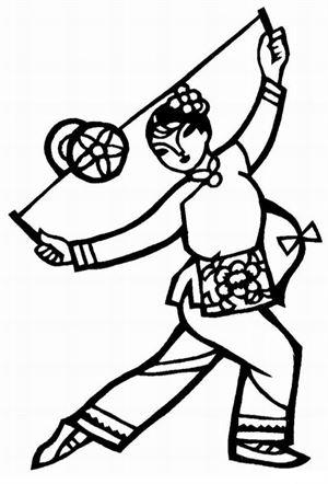 中华民族文化的精选简笔画