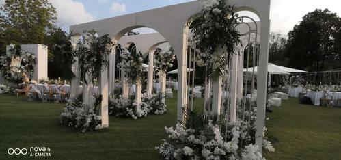 西式婚礼现场(草坪现场)手机拍摄2020年国庆前