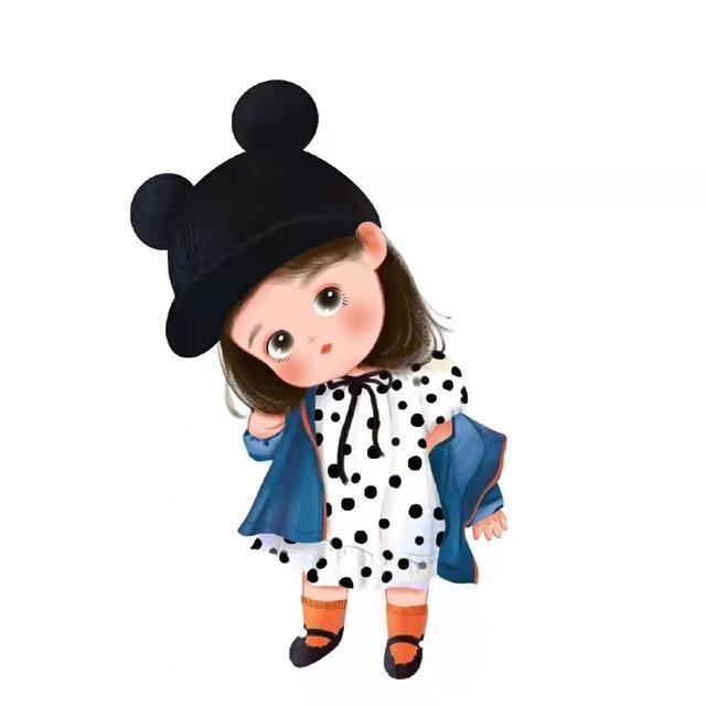 无敌小可爱,卡通女孩头像