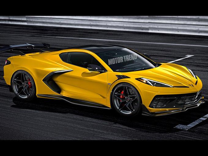 雪佛兰全新科尔维特z06谍照!搭5.5l引擎/全新套件