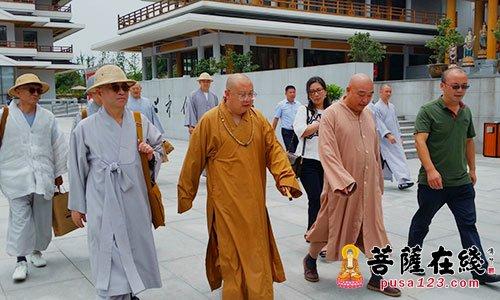 正慈法师带领韩国参访团参访慈光精舍