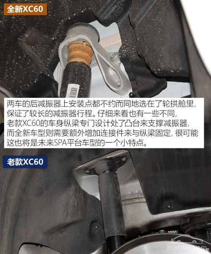 拆哪解读沃尔沃新老xc60底盘设计