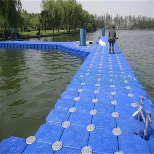 荆州湖面休闲钓鱼平台浮筒 水上工程施工浮动式浮台