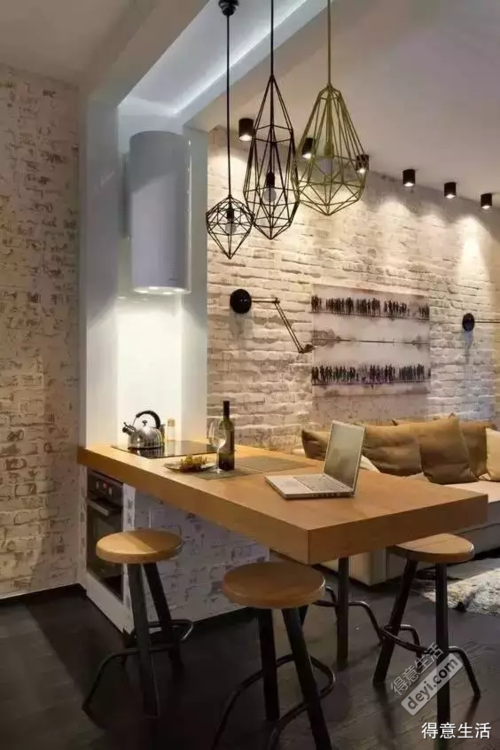 占地1m2的小吧台,解决大问题,不同区域的吧台更是各显千秋!