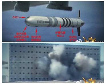 中国kd20巡航导弹系统性能不输美军战斧iii