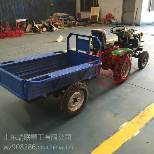 四轮运输拖拉机 手扶拖拉机 拖斗