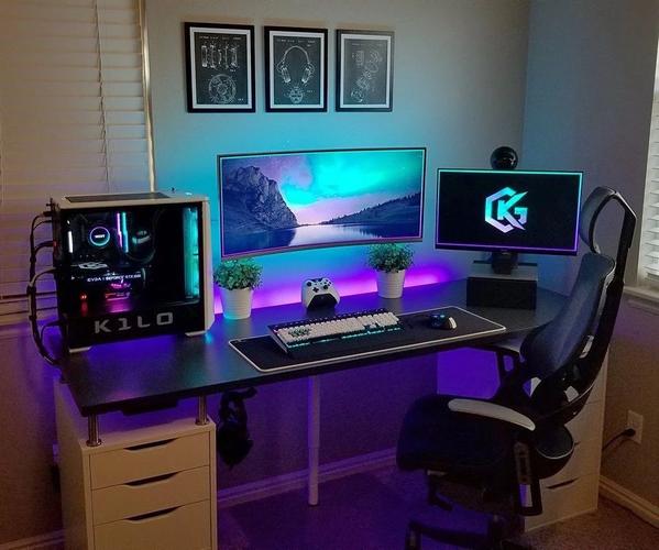 ig夺冠电脑房酷炫效果抢先看