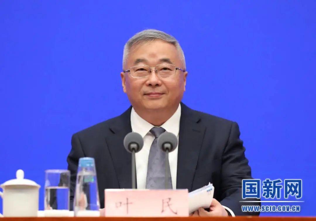 生态环境部副部长叶民.图片来源:国新办