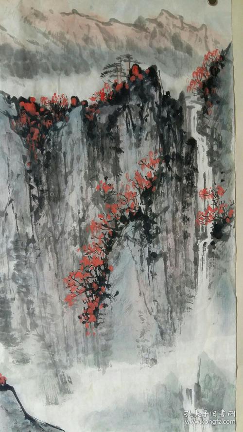 安徽芜湖著名老画家(郑震)68×68……山水