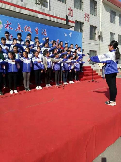 平定三中艺术节表演----227班剪影
