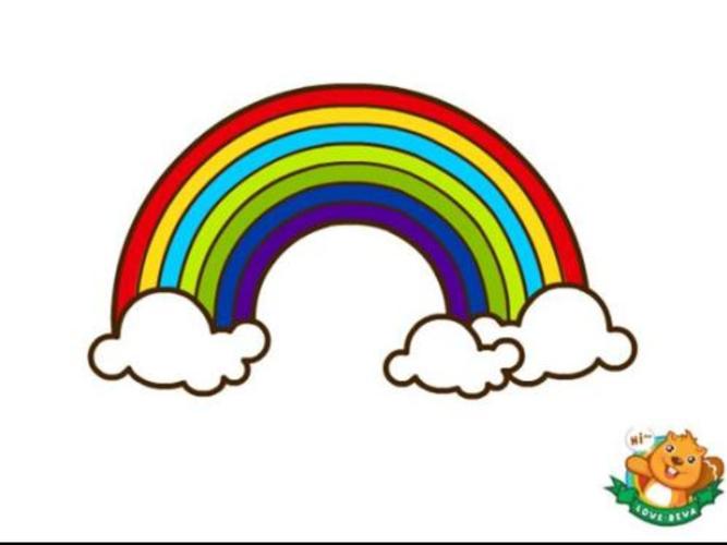 【星源学校宁老师】简笔画社团——美丽的彩虹