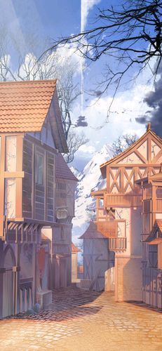 唯美画风的二次元动漫风景壁纸【全面屏 三】