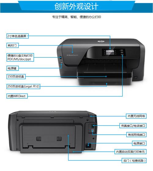 hp惠普officejetpro8210彩色喷墨打打印机