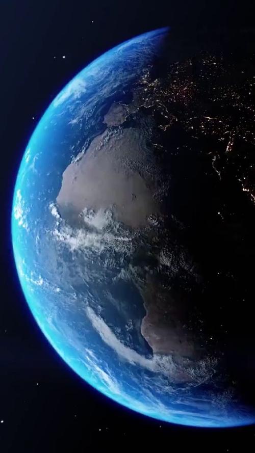 超清地球自转动态壁纸_高清竖屏视频下载-火萤壁纸
