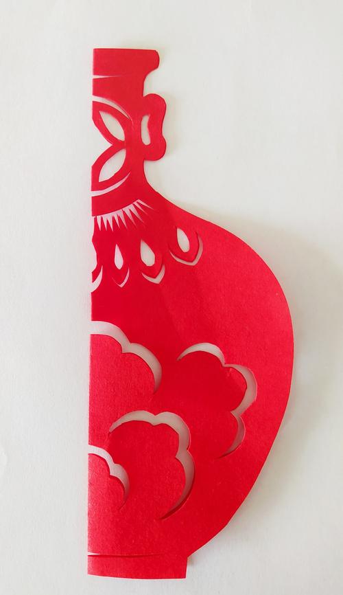 同心抗疫情 居家学剪纸(十四 )平安富贵