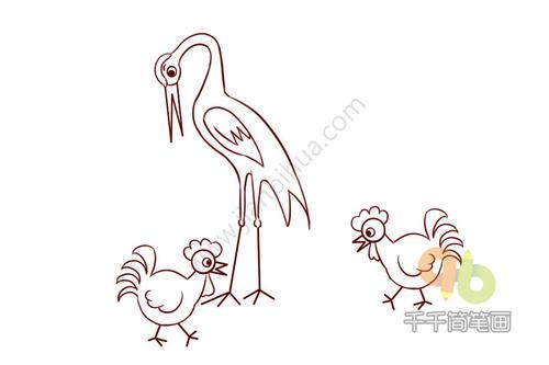 成语鹤立鸡群的手抄报 成语手抄报