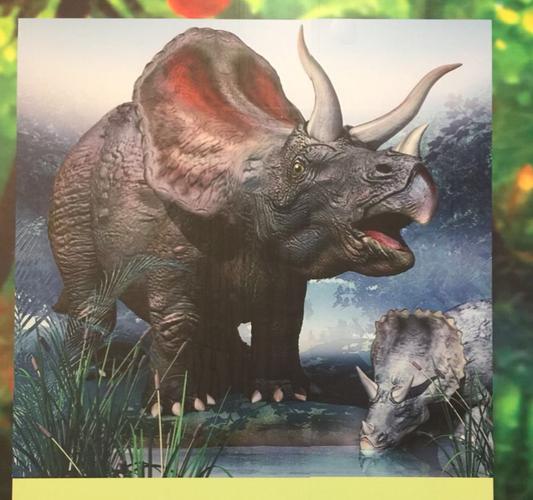 这是世界上头骨最大的恐龙--牛角龙.