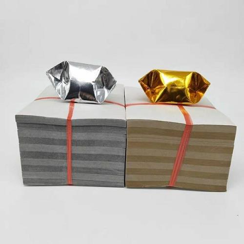 祭祀用品金银元宝折纸1000张金块拜佛许愿金纸清明十月一烧纸冥币