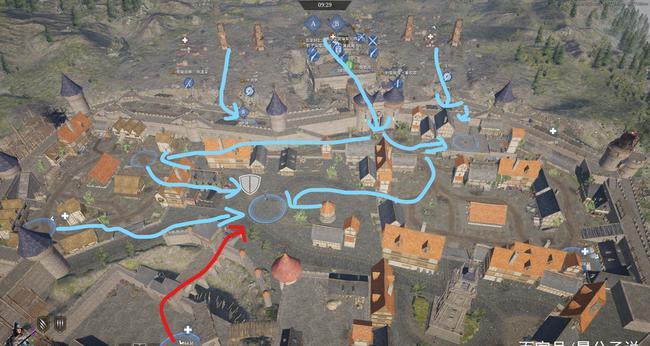 冷兵器战争网游《战意》地图分析之5:奥格利亚|瓮城|内城|攻城塔|城池