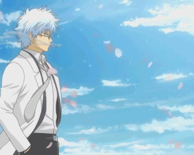 银魂gif 银桑 土方 神乐 动态 银他妈 动画漫画