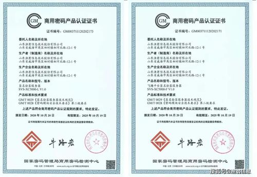 喜传捷报渔翁信创签名验签服务器通过国密局检测