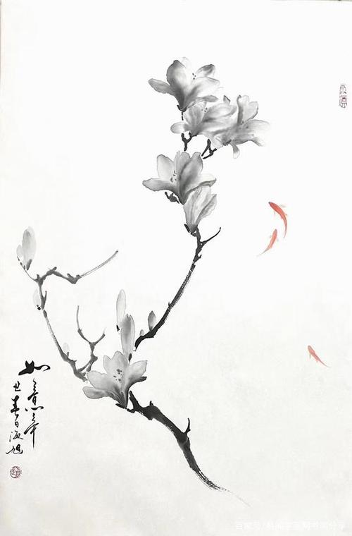 发展至今,中国花鸟画与人物画,山水画并驾齐驱,成为中国画的三大