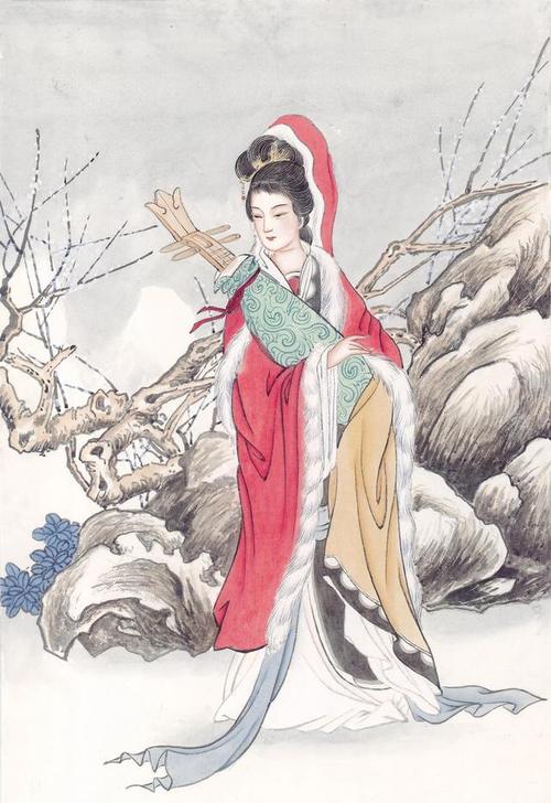 中国优秀国画仕女图欣赏