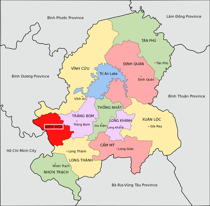 解析越南同奈省会边和市:比中国几个省会的人口多,已是特大城市