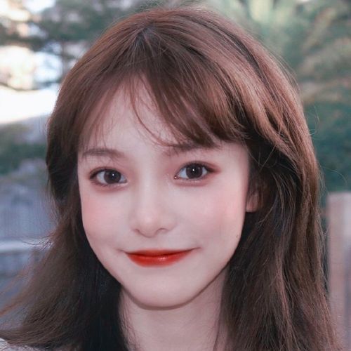 ins小众甜美女生头像