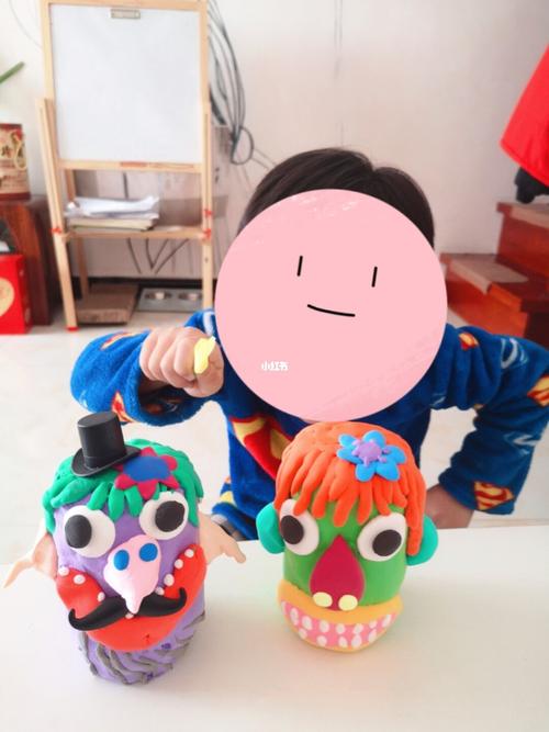 超轻黏土小人_超轻黏土手工_兴趣爱好_手工