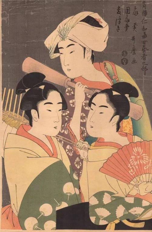 【不周学院】穿梭于江户时代的花街柳巷——浮世绘