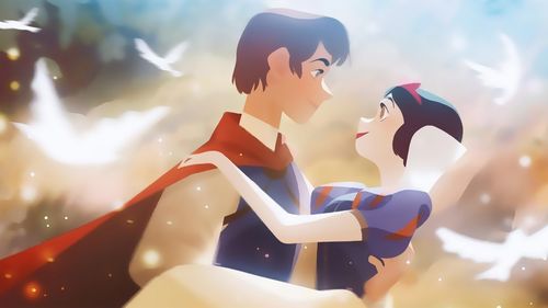 迪士尼公主与王子卡通壁纸89