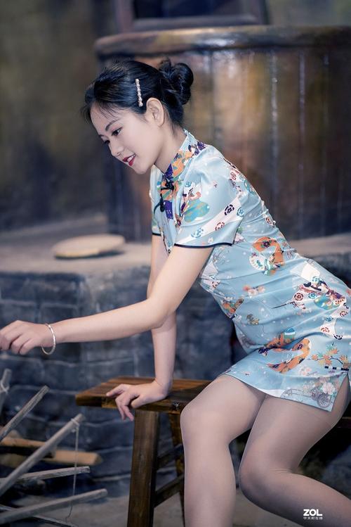酒韵(旗袍人像)-中关村在线摄影论坛