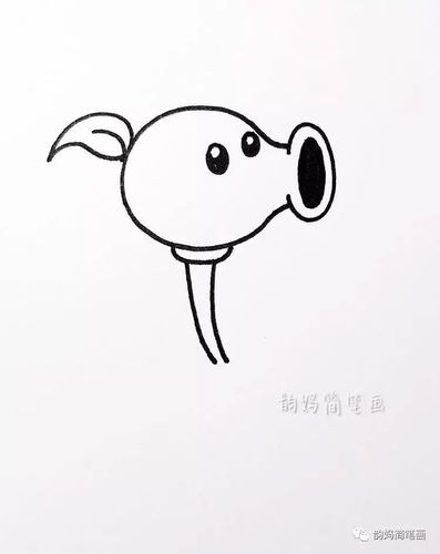 韵妈教你简笔画植物大战僵尸完整版