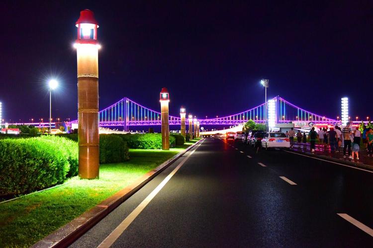 大连星海广场夜景