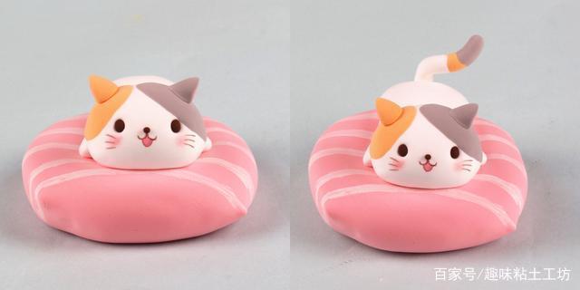 儿童抗菌粘土diy教程——可爱猫咪
