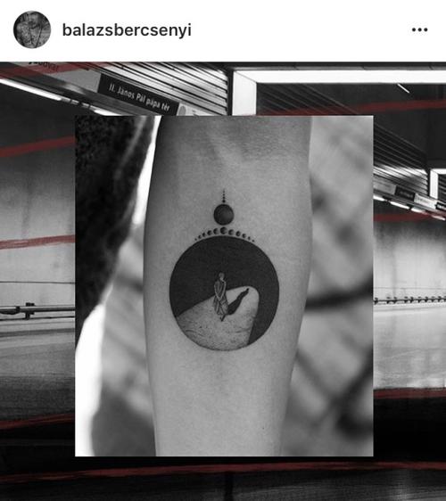 smrzhao纹身推荐第38期黑白剧情写实几何文艺的纽约纹身