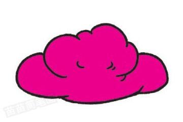 雷电简笔画图片大全,教程